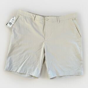 NEW Adidas Go-To Flat-Front Performance Golf Shorts Men’s Size 40 Khaki